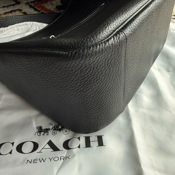 Coach Cary Shoulder Bag Gunmetal - Picture 9 of 16